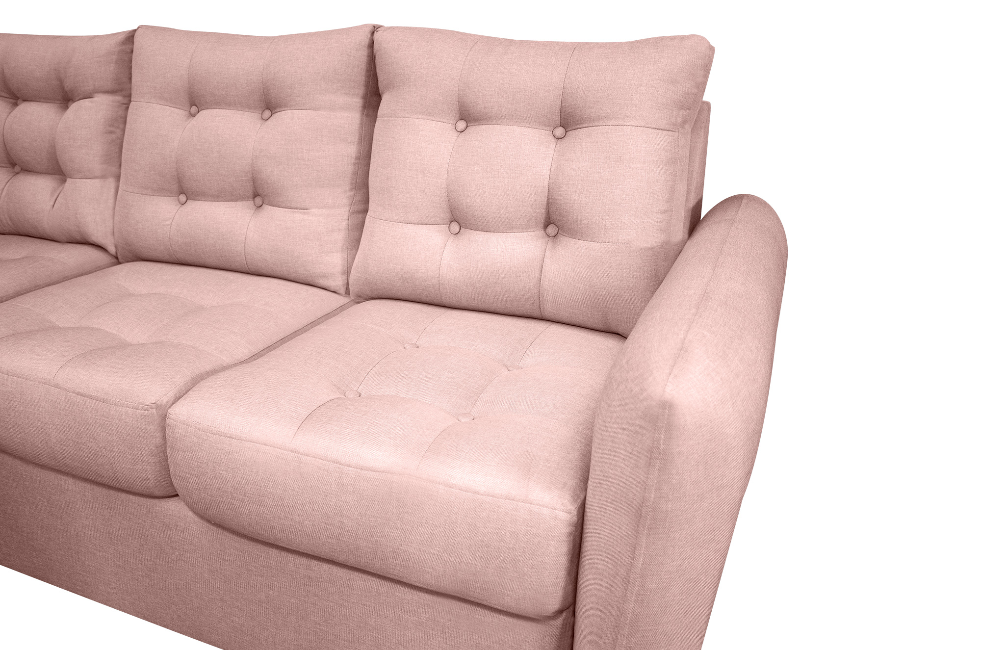 Astori Sala Esquinera Modular 3 Piezas Lino Palo de Rosa. El envío cubre un 80% de Territorio Nacional