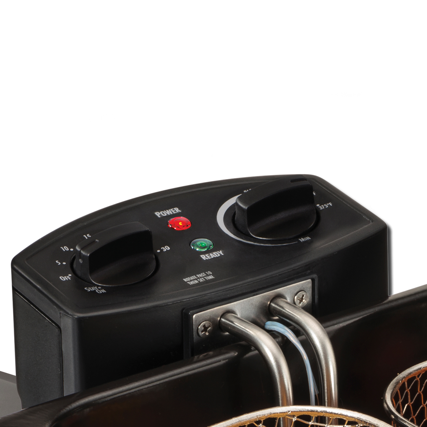 Freidora eléctrica Aceite HAMILTON BEACH 35034 2 cestas 2.8L