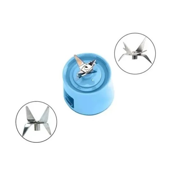 Mini Licuadora para Jugos con Vaso Portatil Carga Usb 4 Potentes Aspas y Capacidad de 380 mililitros / Master / MH-MBLENDER