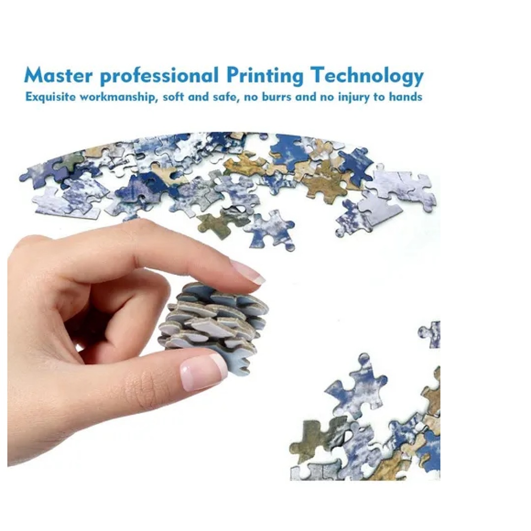 Rompecabezas De 1000 Piezas Sobre El Paisaje De Tierra