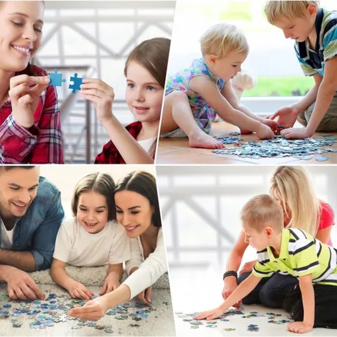 Rompecabezas De 1000 Piezas Sobre El Paisaje De Tierra