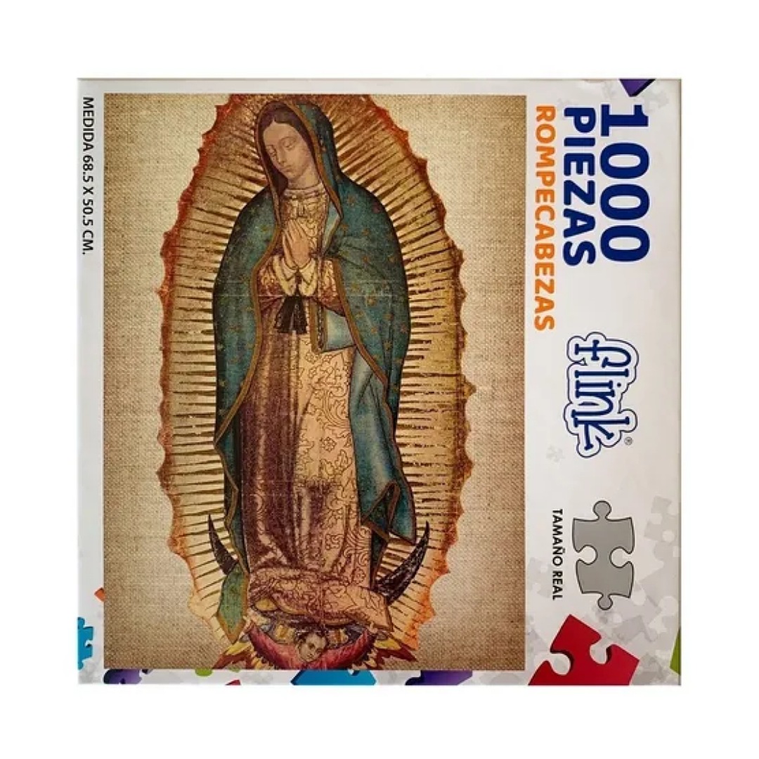 Rompecabezas Flink Premium Virgen de Guadalupe de 1000 piezas