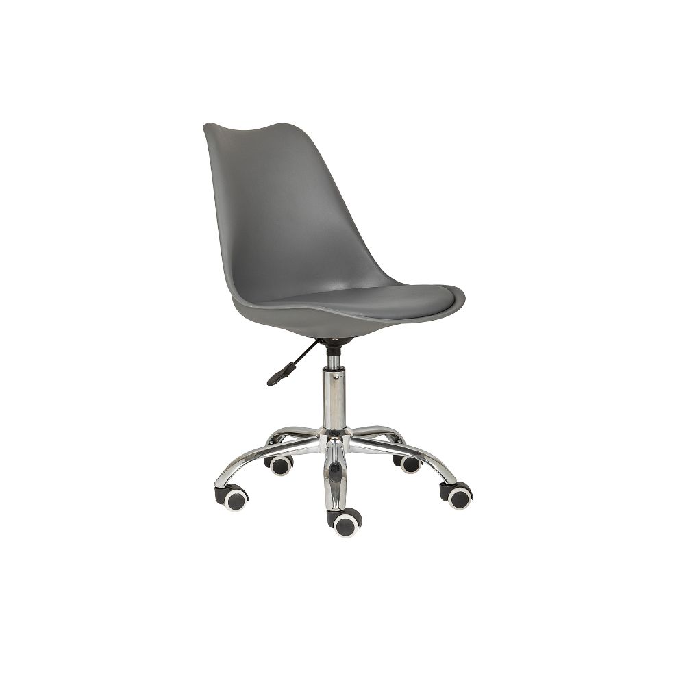 YEYI (Gris) para Home Office, Estilo Eames