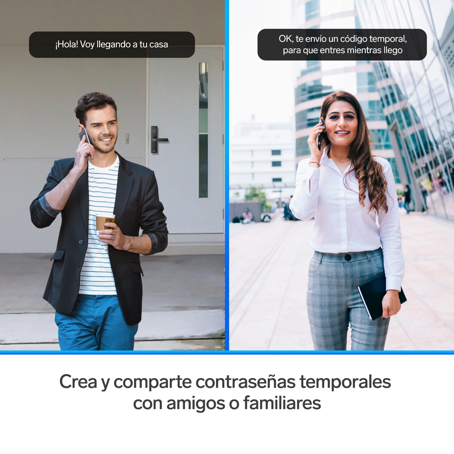 Cerradura digital Wi-Fi* de seguridad Lock-500