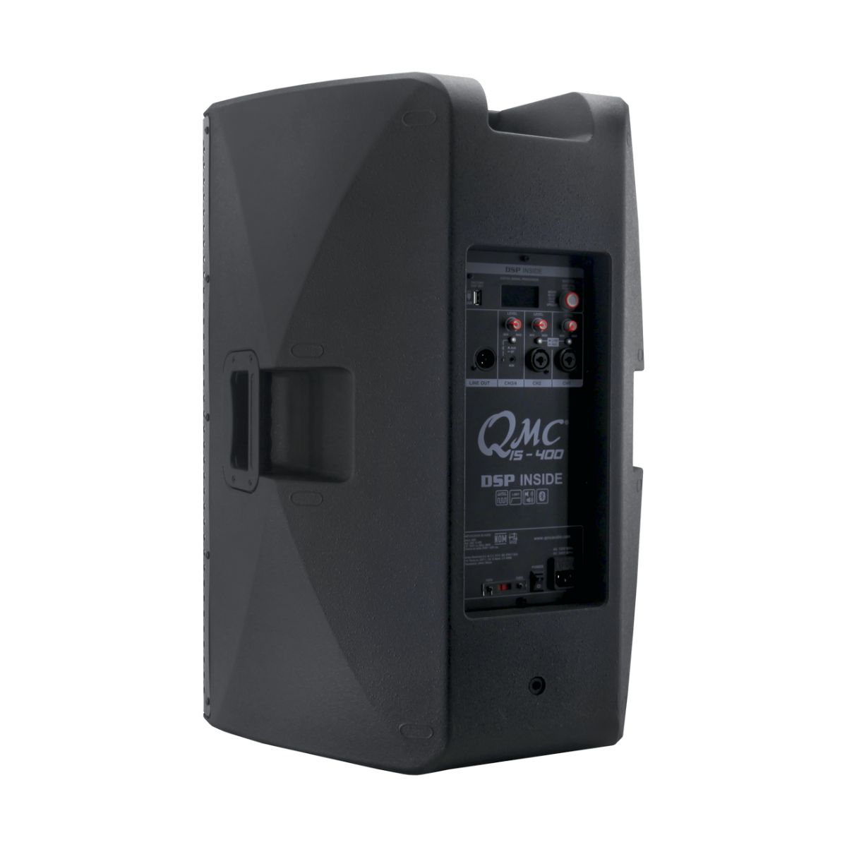 Bafle Amplificado Qmc Qmc 15-400 15 Pulgadas Con Bluetooth