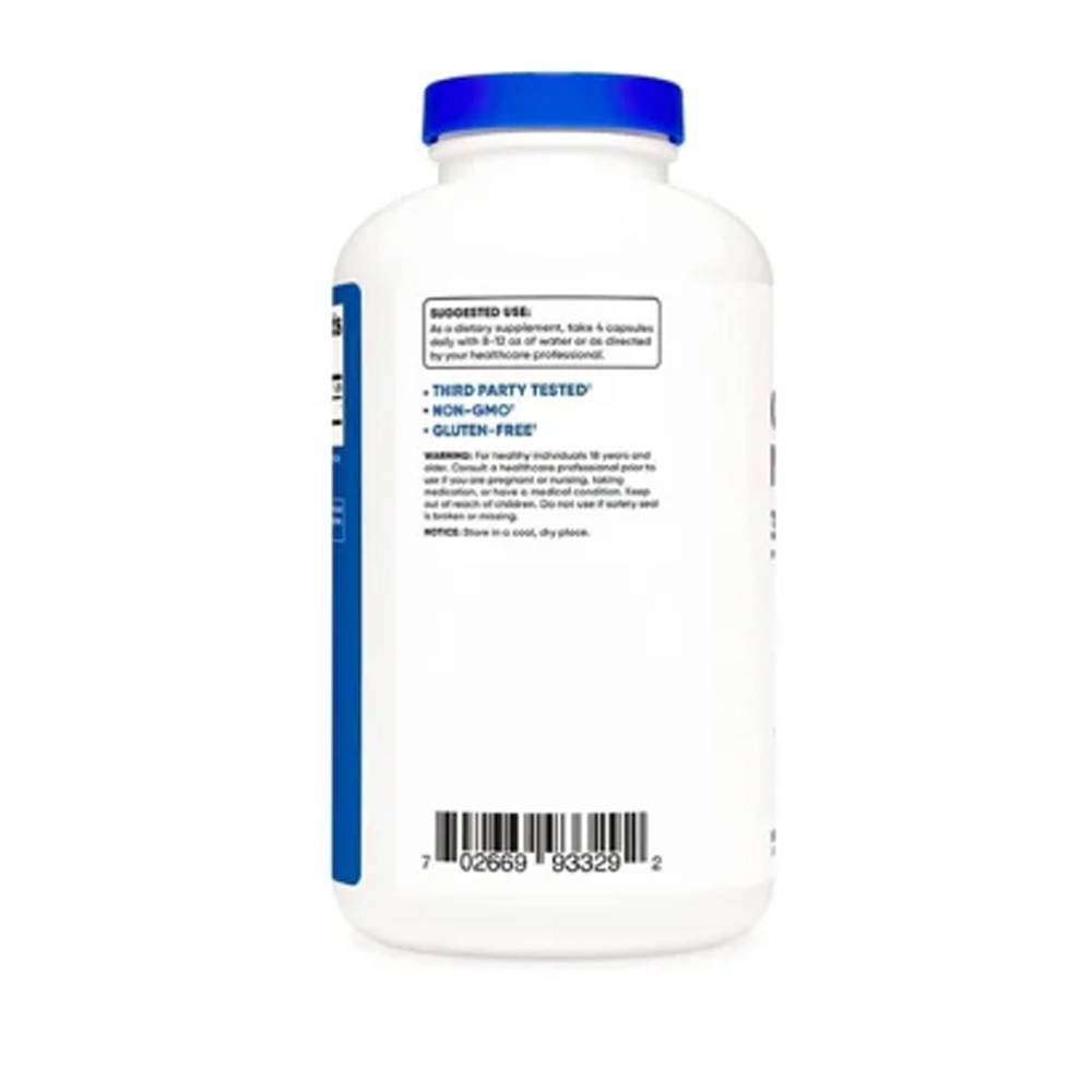 Creatina 750mg Nutricost Monohidratada Pura 500 capsulas Deportiva Natural 