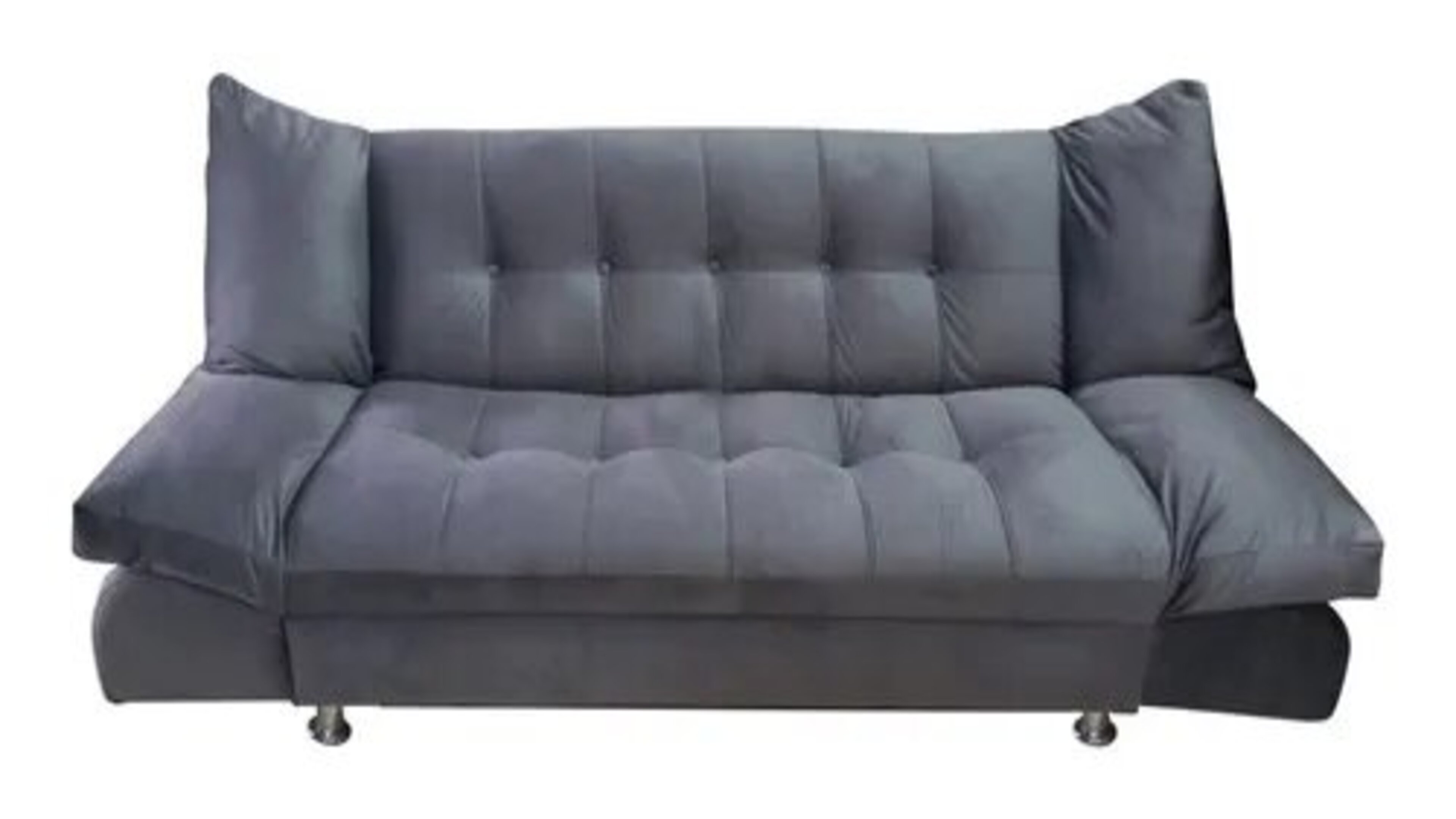 Sofa cama Ninel con tres posiciones, cómoda y versátil.