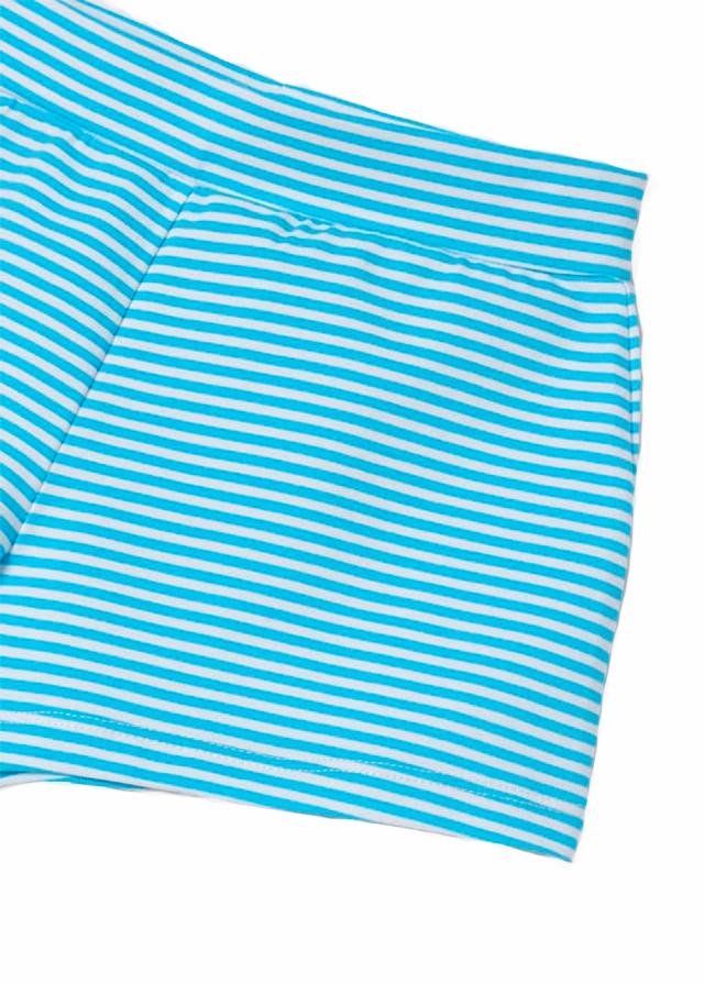 Conjunto camiseta y short rayas marca Mayoral para niña 