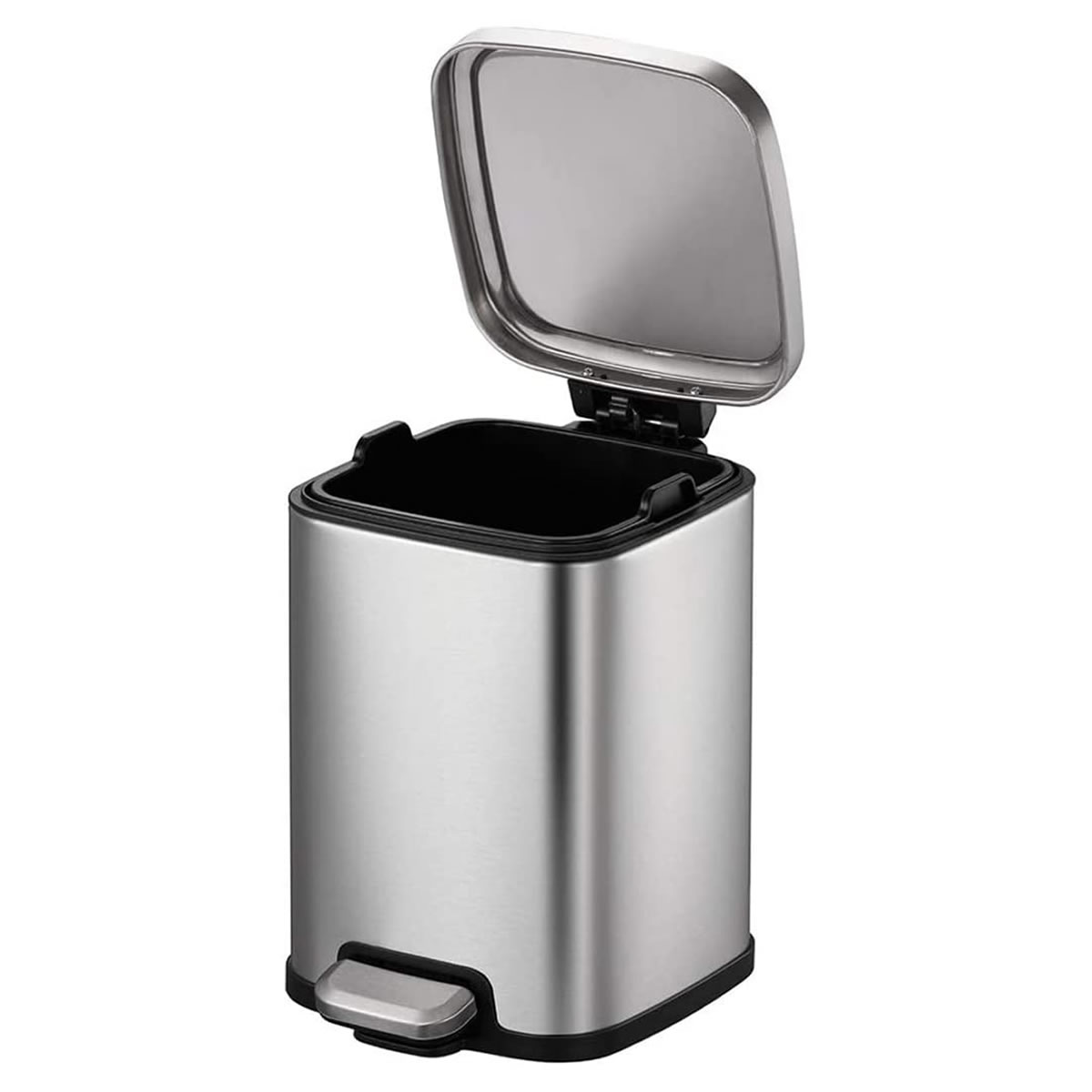 Kit de 2 Botes de Basura de Acero Inoxidable Eko 1510124 CST