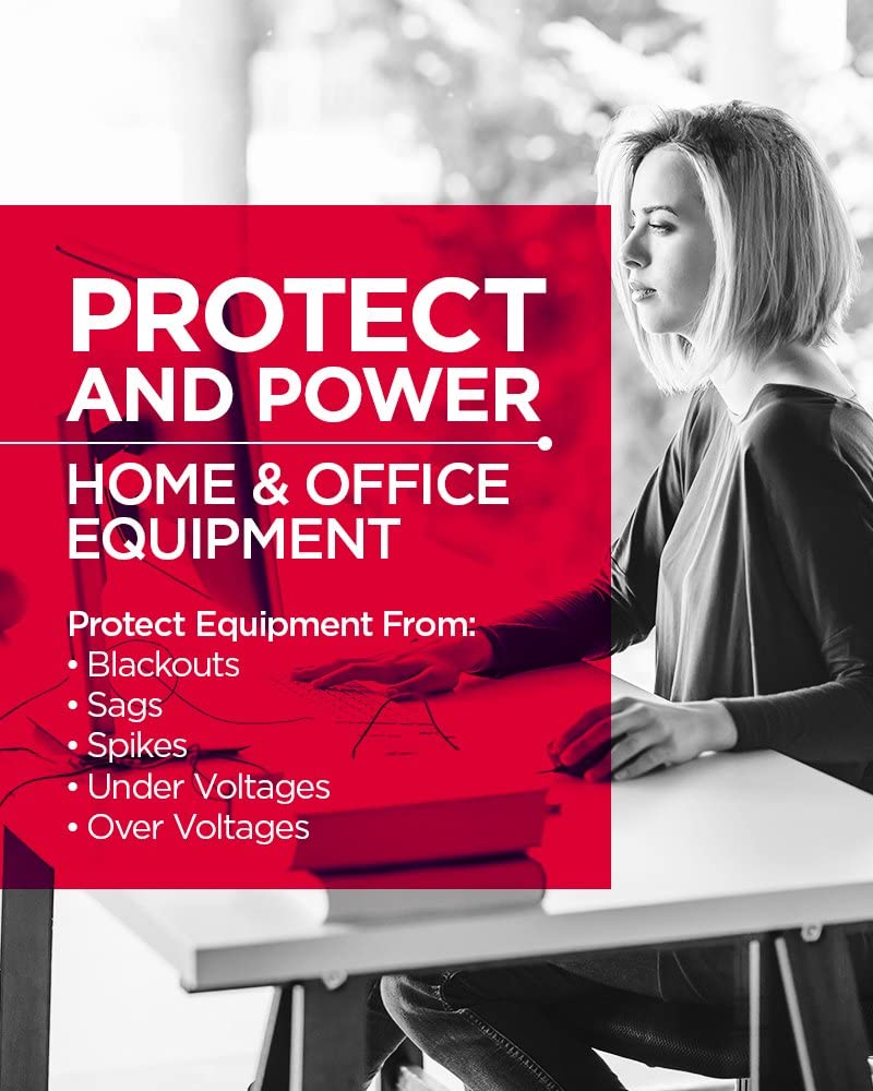 CyberPower UPS No-Break AVRG750LCD 750VA / 450W, Línea Interactiva, Pantalla LCD, Regulador (AVR), 12 contactos, Garantía 3 años Incluye batería