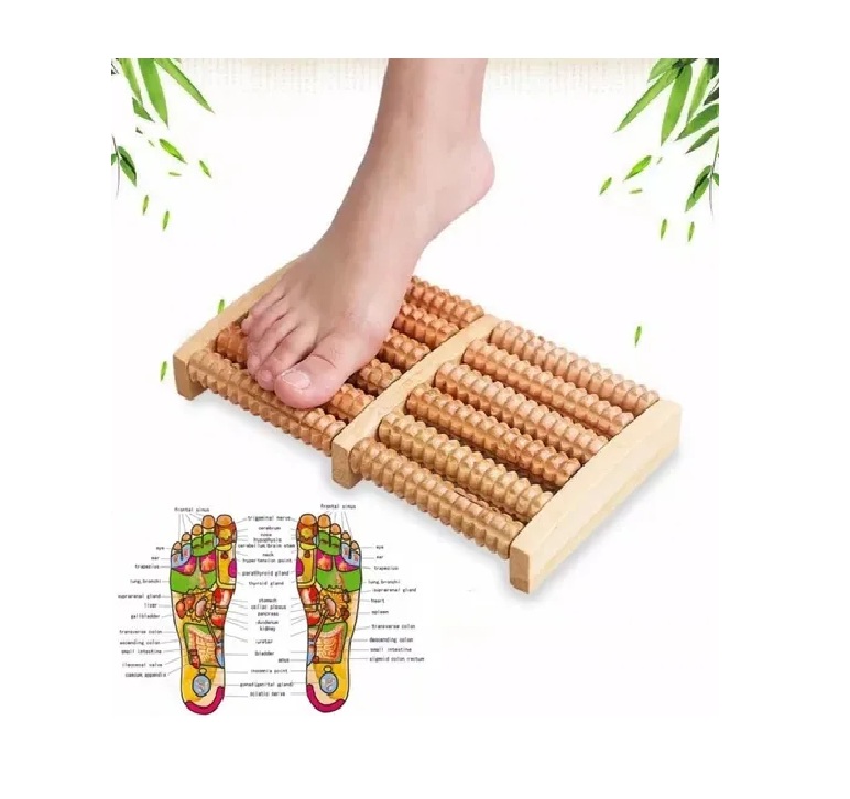 Masajeador De Rodillos Para Pies Y Manos, Masaje Relajante