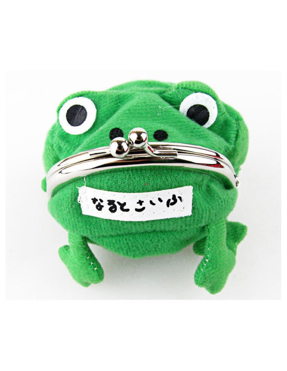 Monedero Sellingo Rana Verde Cartera Naruto Sasuke Boruto