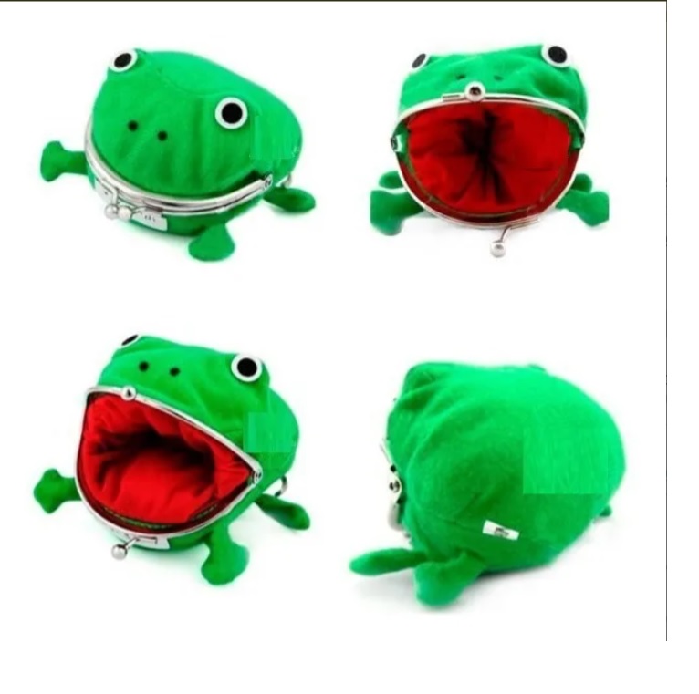 Monedero Sellingo Rana Verde Cartera Naruto Sasuke Boruto