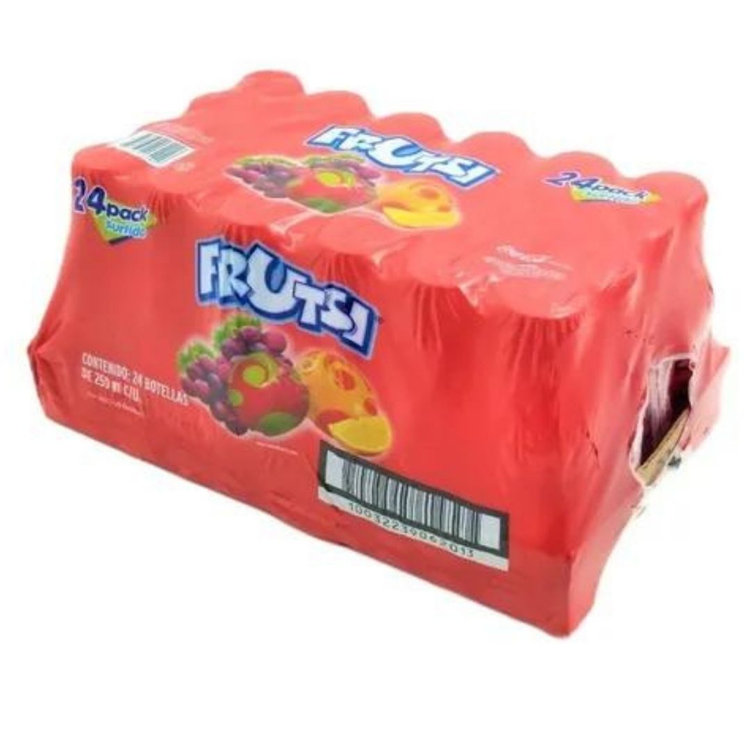 Bebida De Frutas Frutsi Sabores Surtidos 24 Pzas