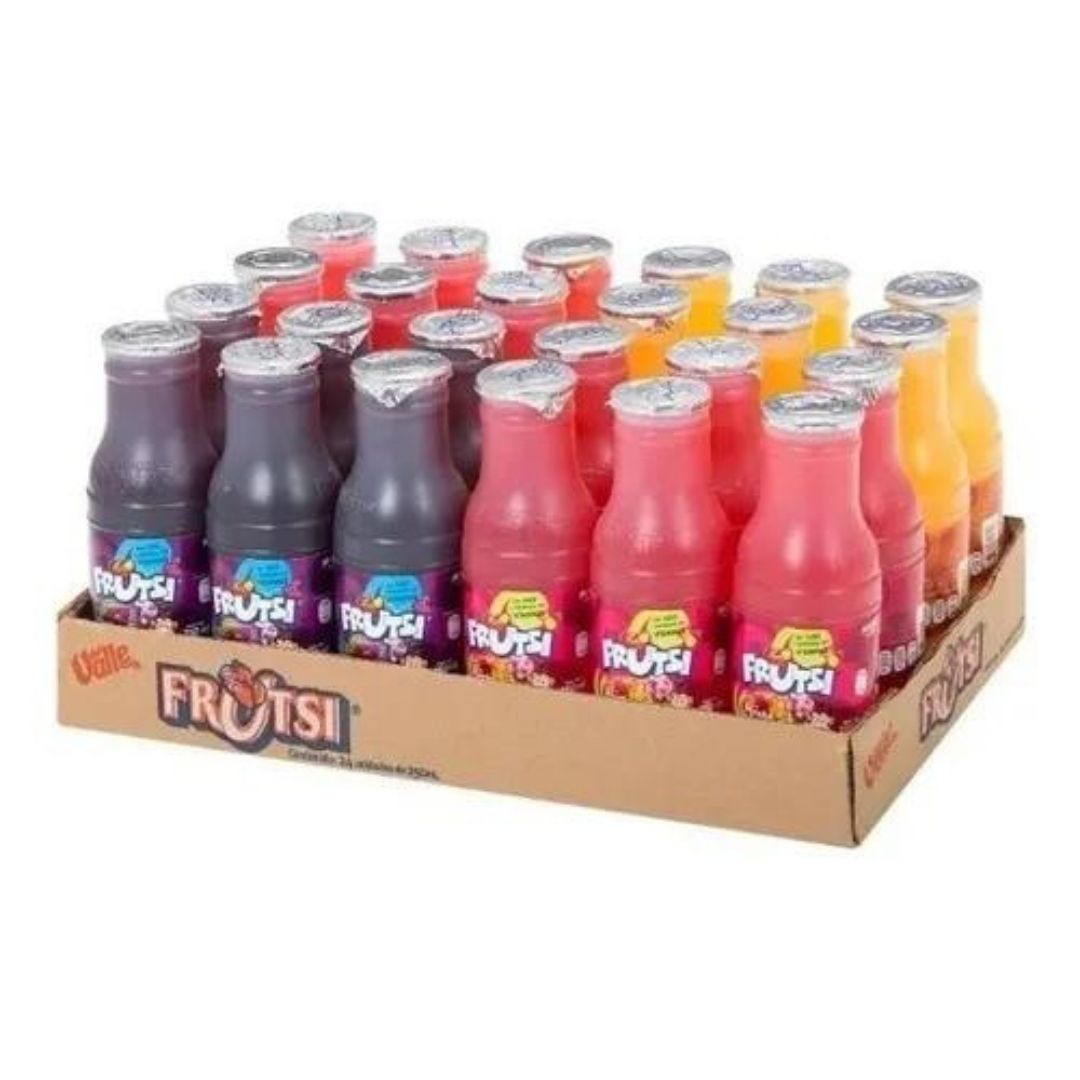 Bebida De Frutas Frutsi Sabores Surtidos 24 Pzas