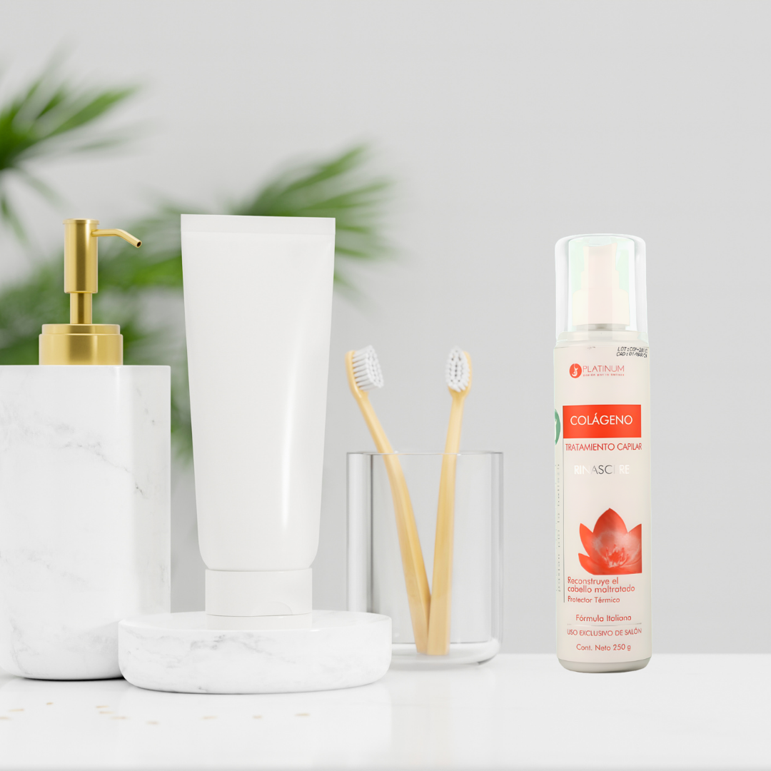 Tratamiento Reconstructor Platinum Rinascere Con Colágeno