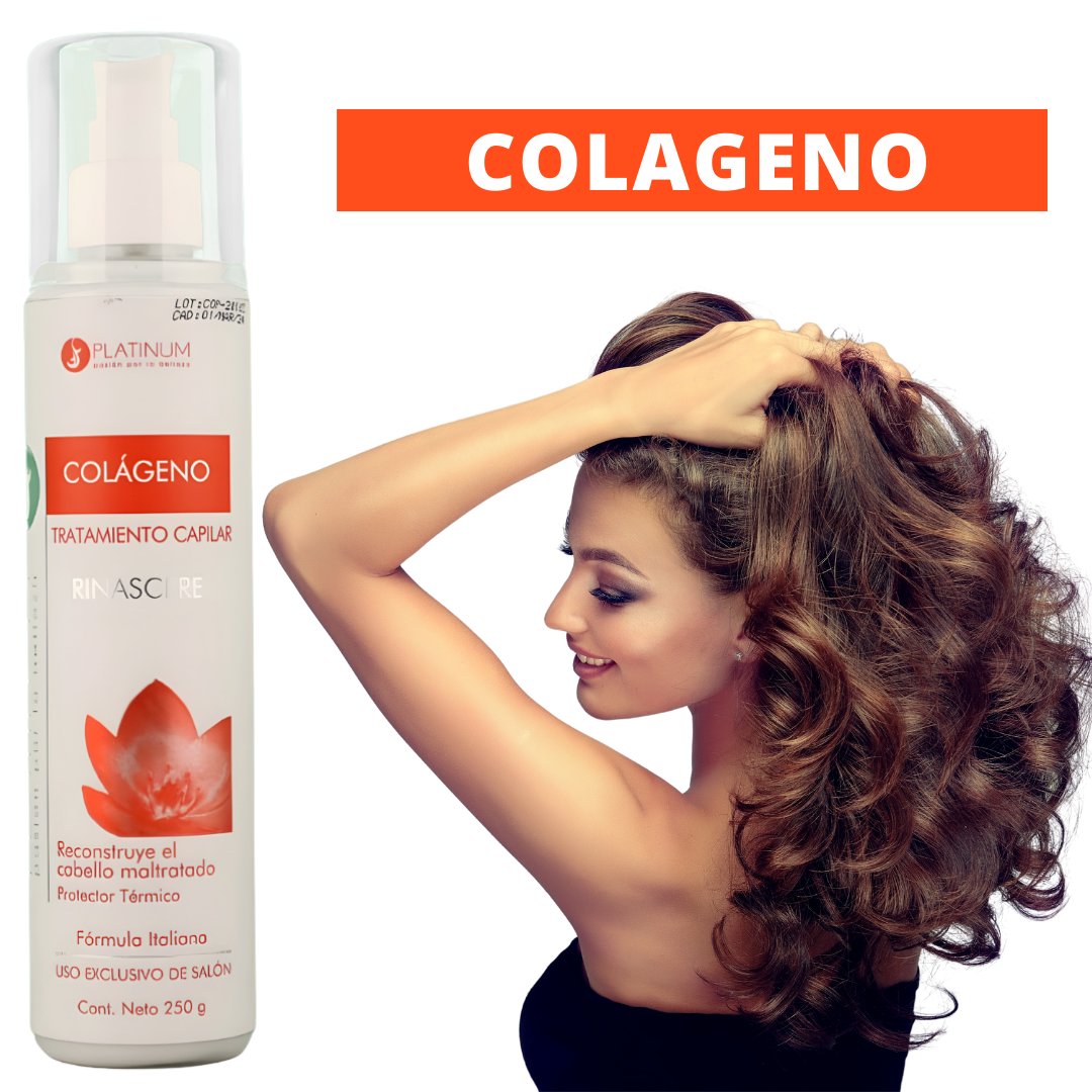 Tratamiento Reconstructor Platinum Rinascere Con Colágeno