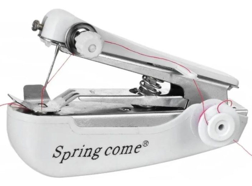 Mini Maquina De Coser Portatil Kit De Costura Bolsillo Hogar