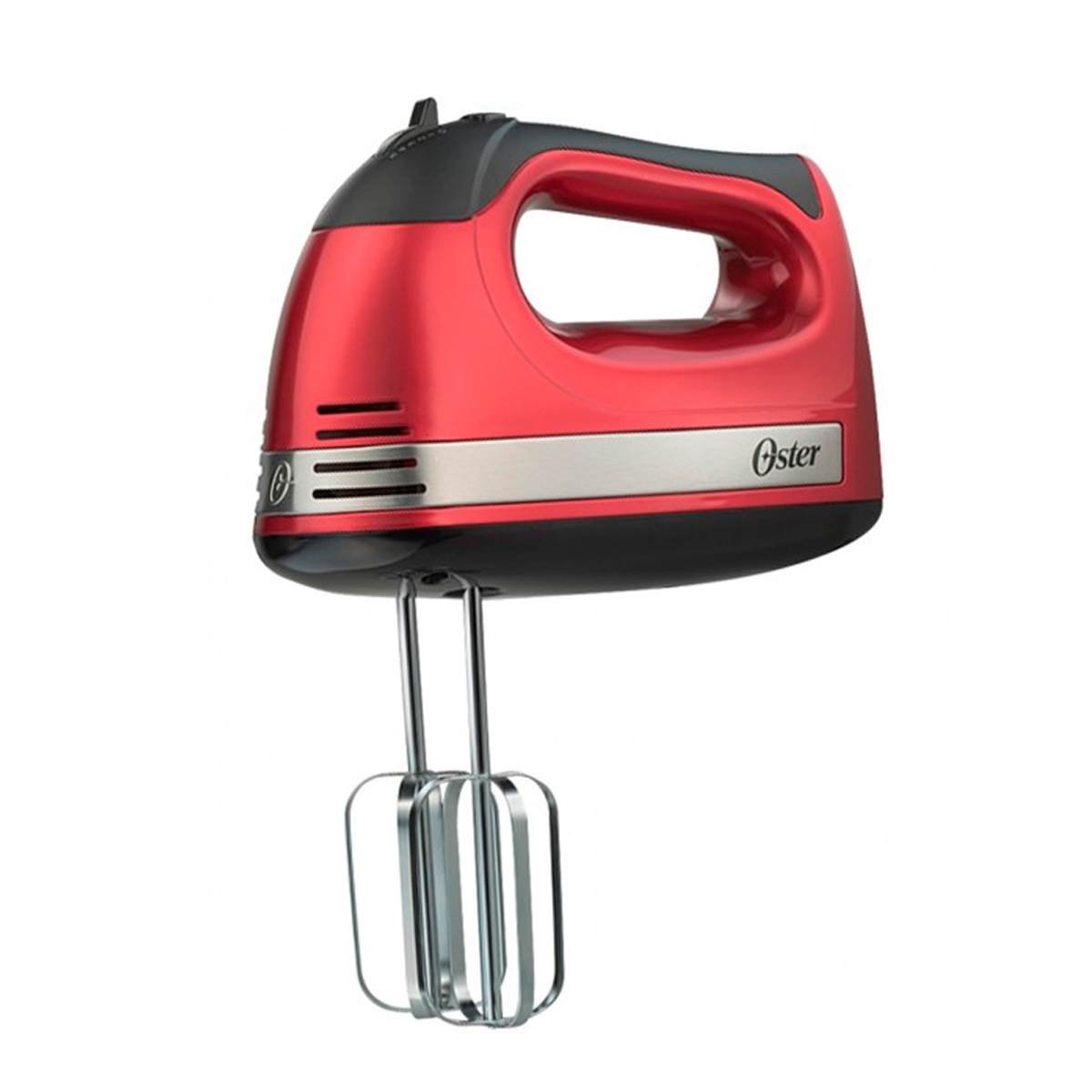 BATIDORA MANUAL 5VEL ROJA/NEGRO/PLATA OSTER MODELO FPSTHM260R-013