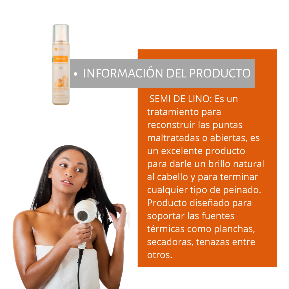 Tratamiento Reparador Capilar Platinum Keratina Protector