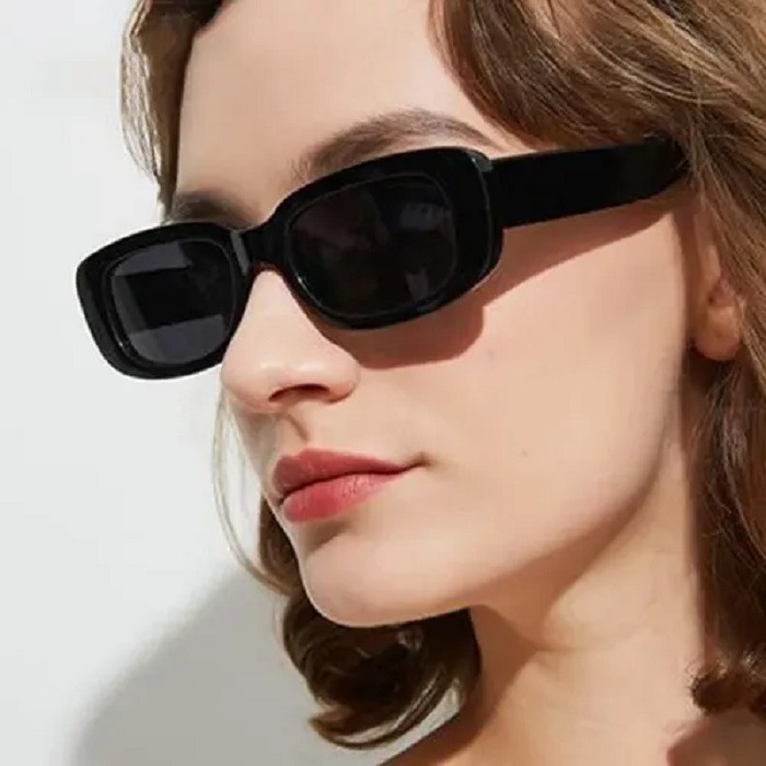 3 Gafas De Sol Rectangulares Estilo Retro