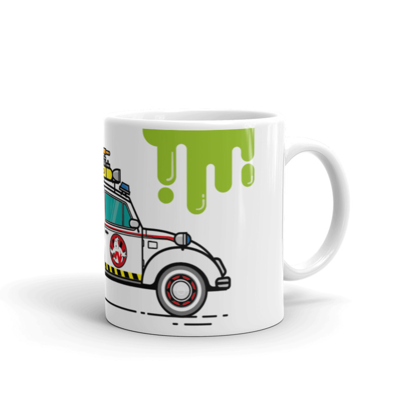 BOX Taza, Portavasos y llavero Cazafantasmas Escarabajo vw. Vocho