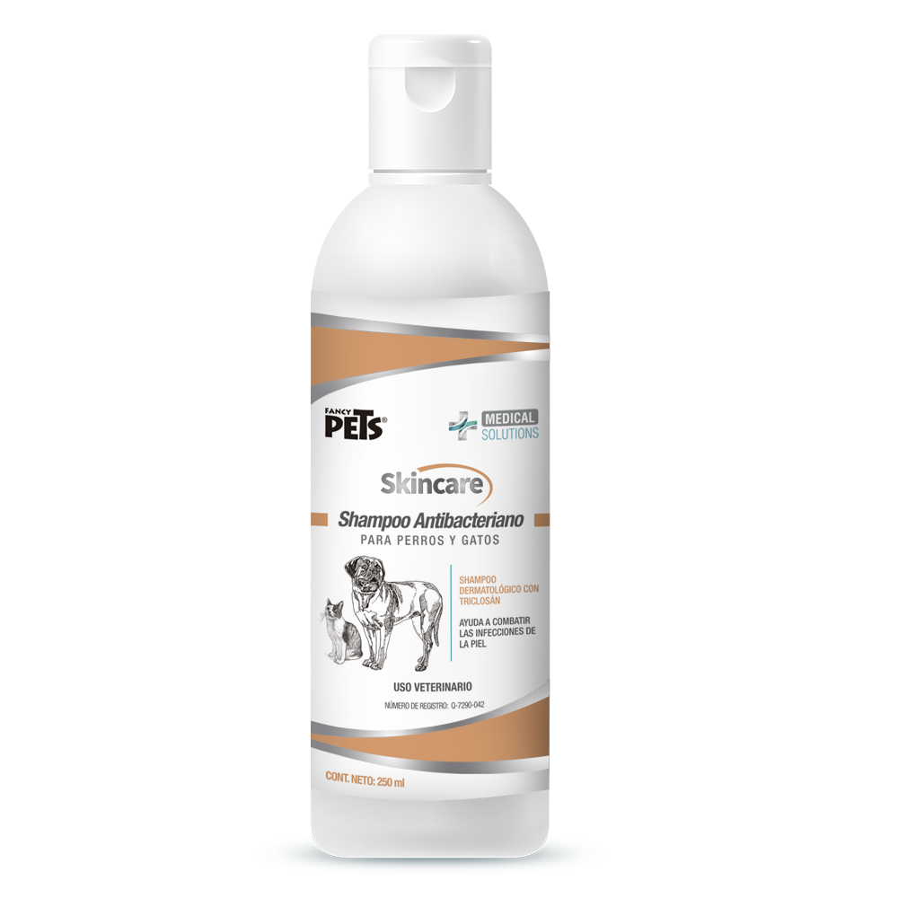 Shampoo dermatitis pioderma seborrea y eczemas perro y gato 