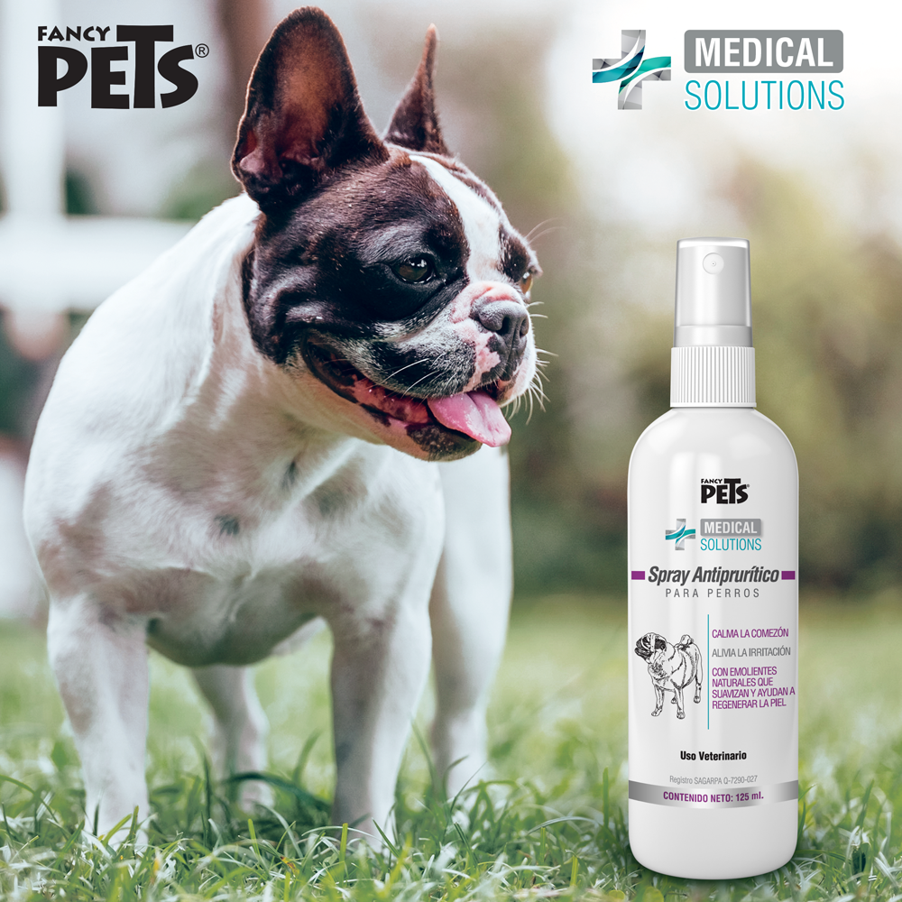 Spray Antipruritico Perros MS 125Ml irritaciones o picaduras