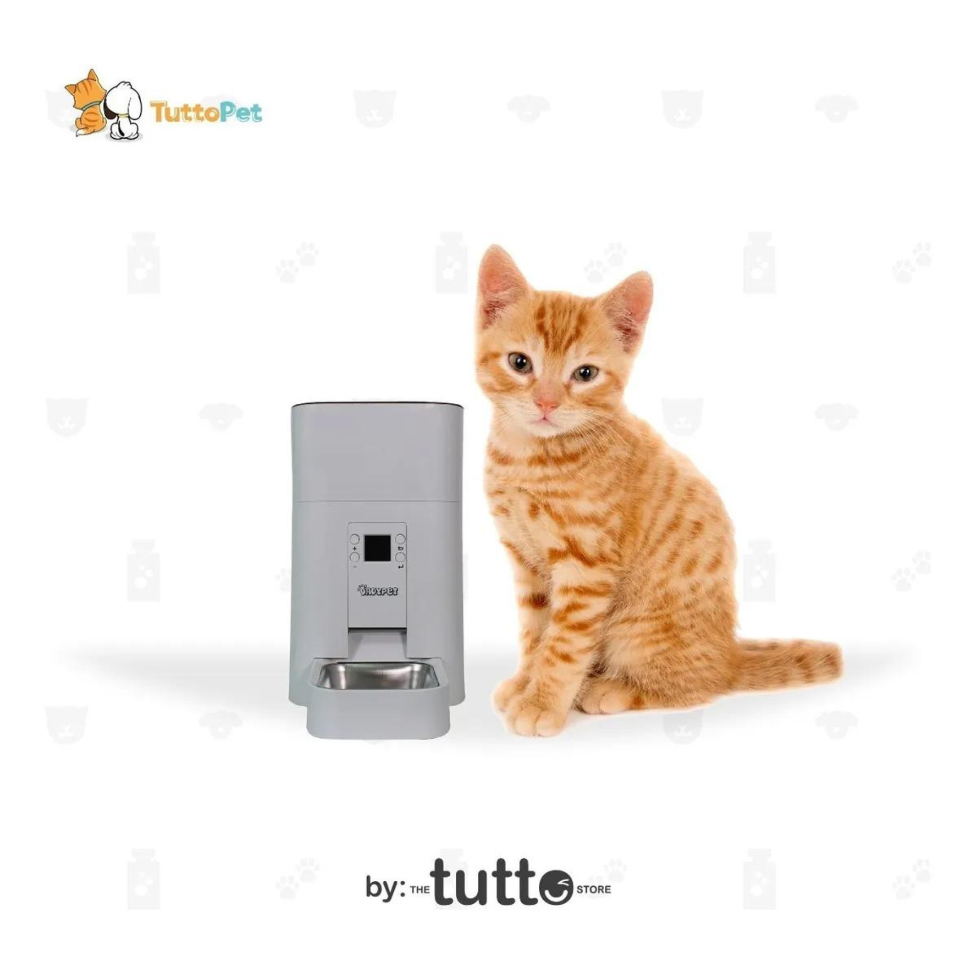 Dispensador Alimentador Automatico Para Perro /gato Tuttopet