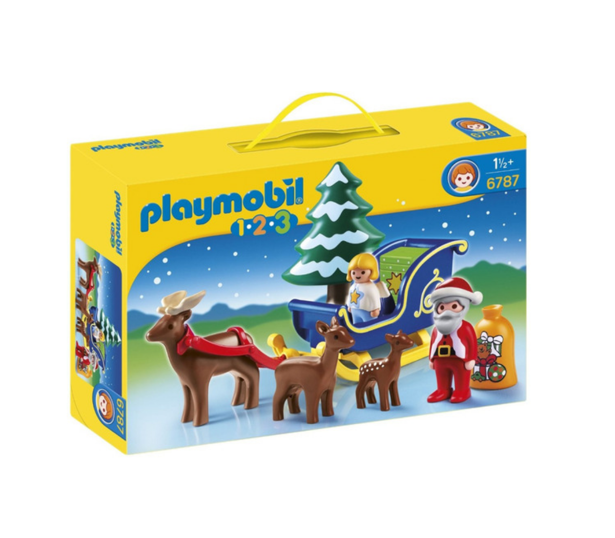 Playmobil 6787 1 2 3 Trineo de Papá Noél