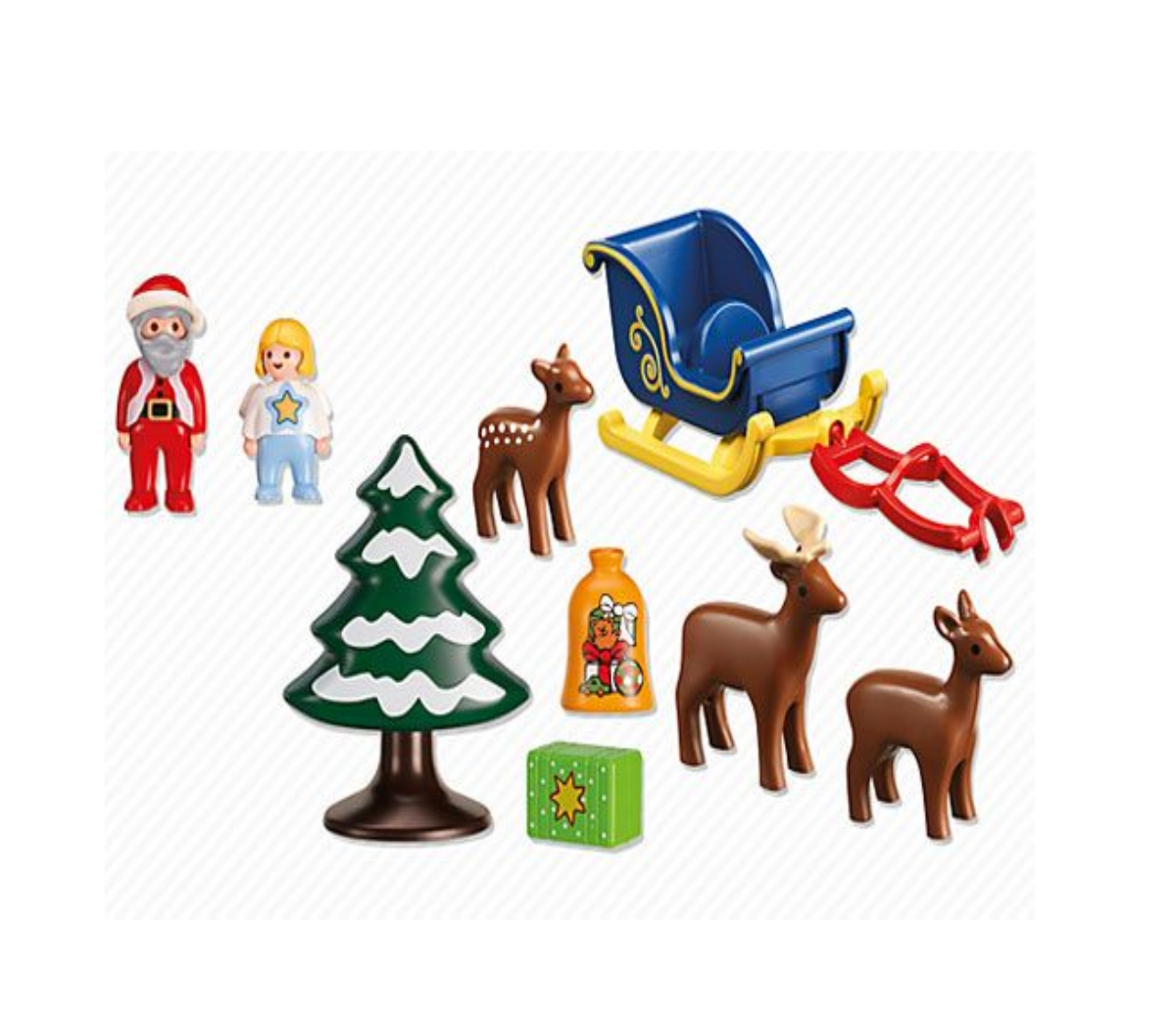 Playmobil 6787 1 2 3 Trineo de Papá Noél