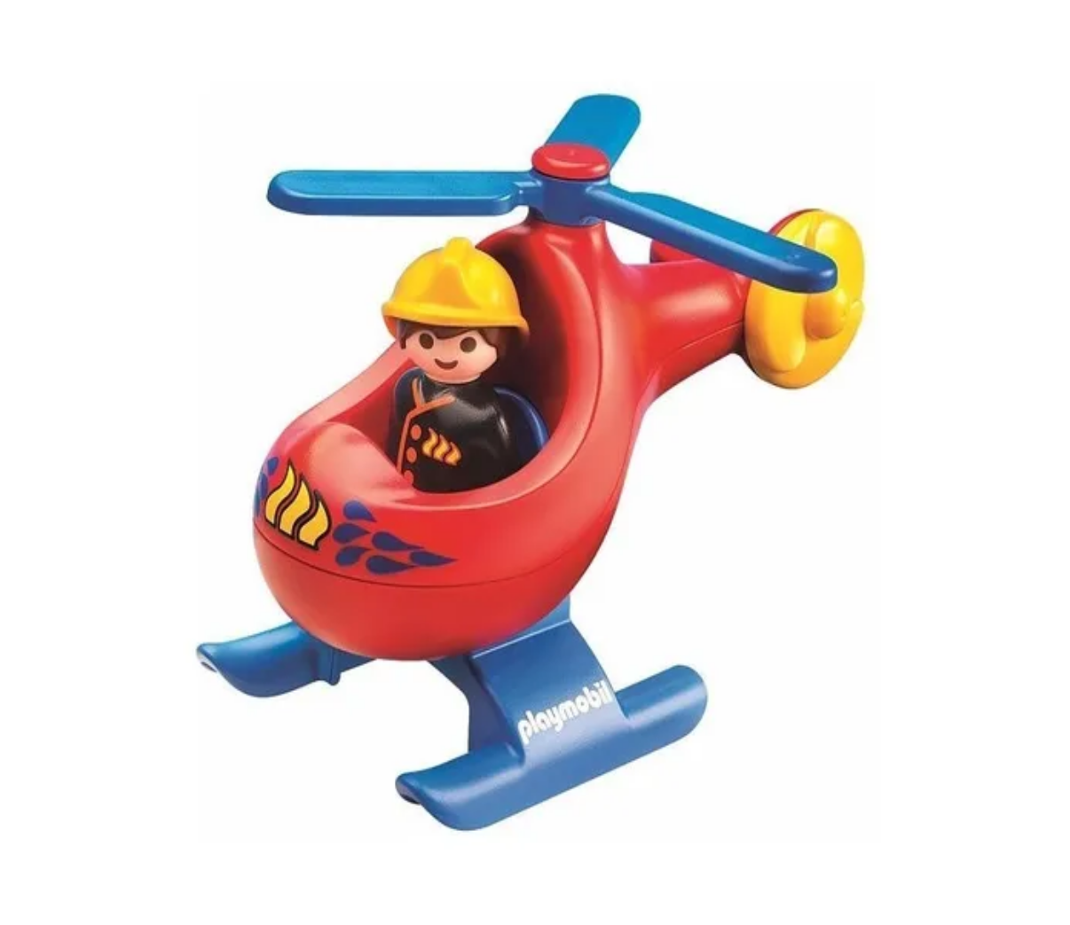 pLAYMOBIL 6789 123 Helicóptero de Rescate