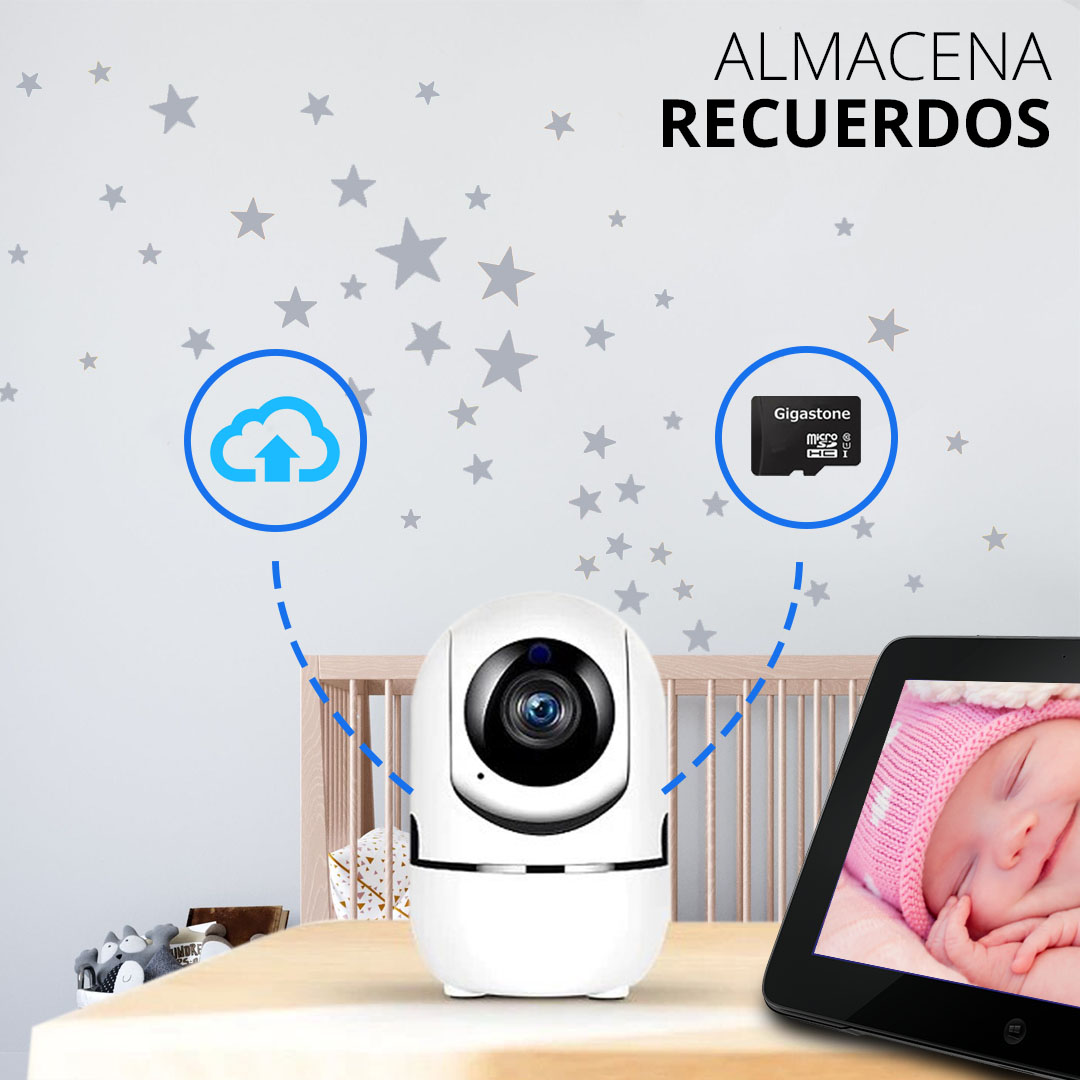 Monitor Para Bebes Camara De Seguridad Y Vigilancia Wifi
