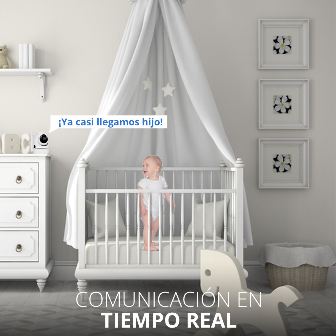 Monitor Para Bebes Camara De Seguridad Y Vigilancia Wifi