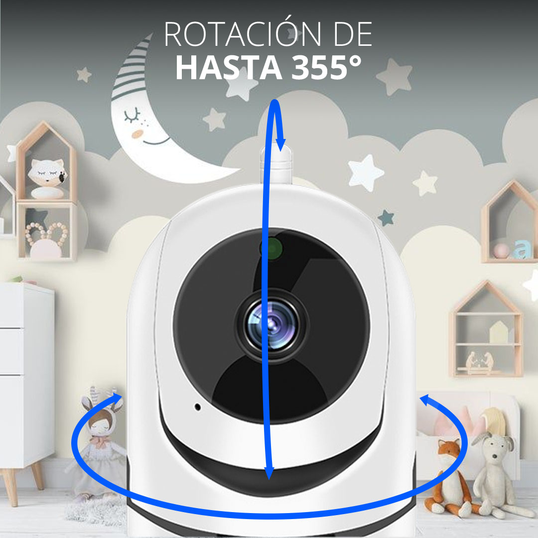 Monitor Para Bebes Camara De Seguridad Y Vigilancia Wifi