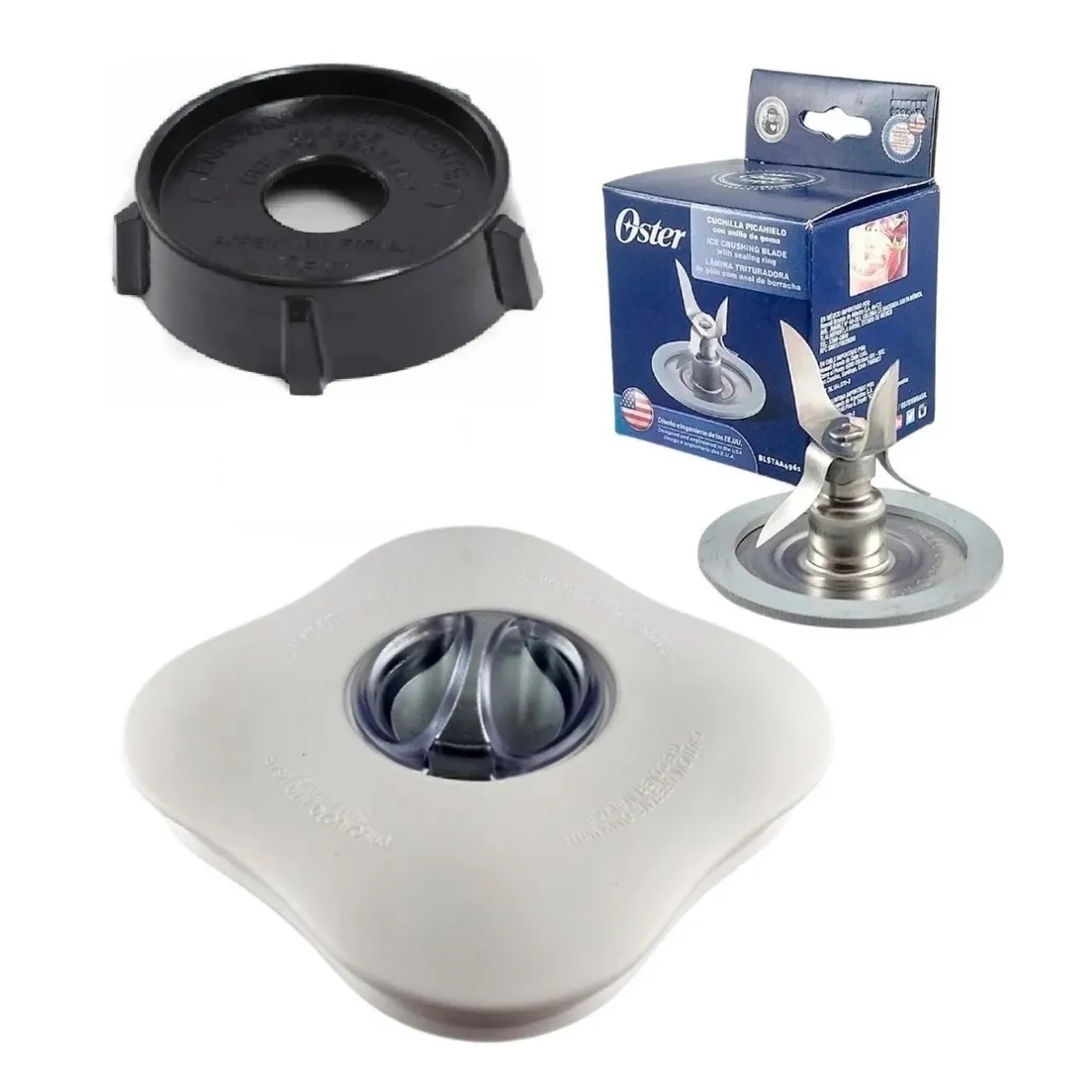 Kit De Tapa Cube Con Accesorios Para Vaso De Licuadora