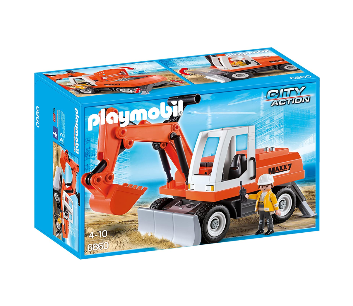 Playmobil 6860 City Action Excavadora 