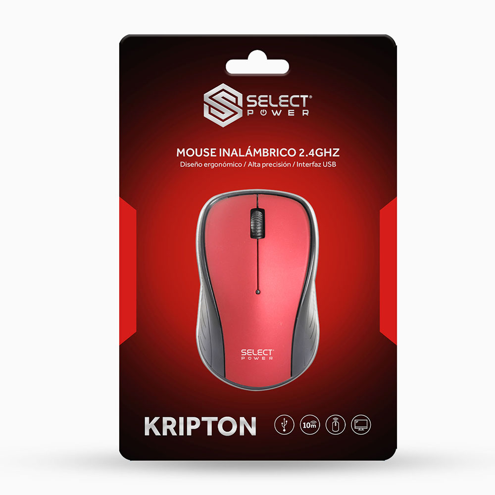 Mouse Inalámbrico Select Power 2.4 GHZ  M01-sp