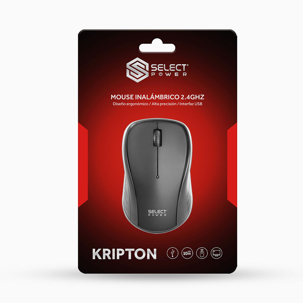Mouse Inalámbrico Select Power 2.4 GHZ  M01-sp