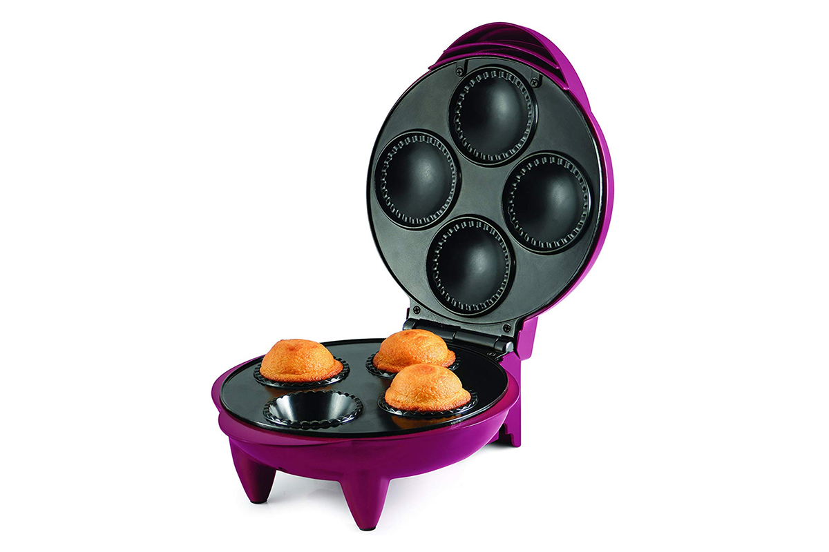 MAQUINA PARA HACER 4 CUPCAKES ROSA TAURUS MODELO CUPCAKE-CO