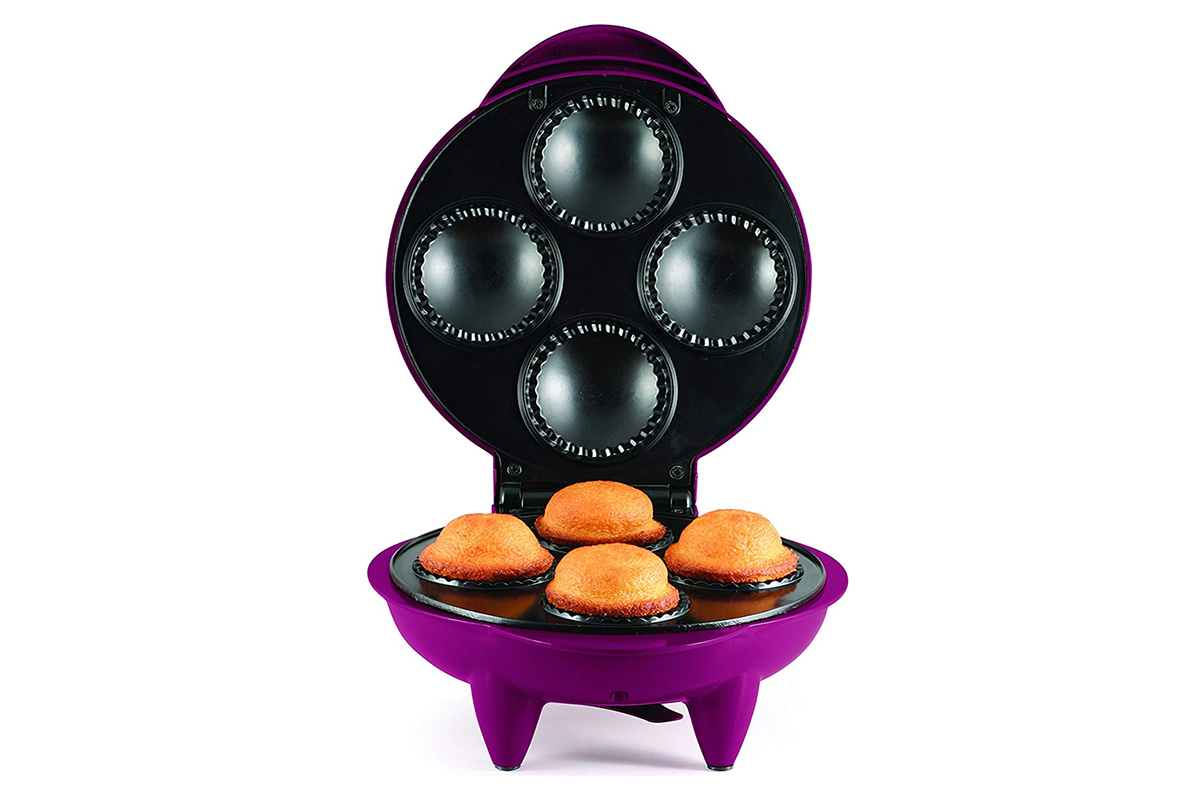 MAQUINA PARA HACER 4 CUPCAKES ROSA TAURUS MODELO CUPCAKE-CO