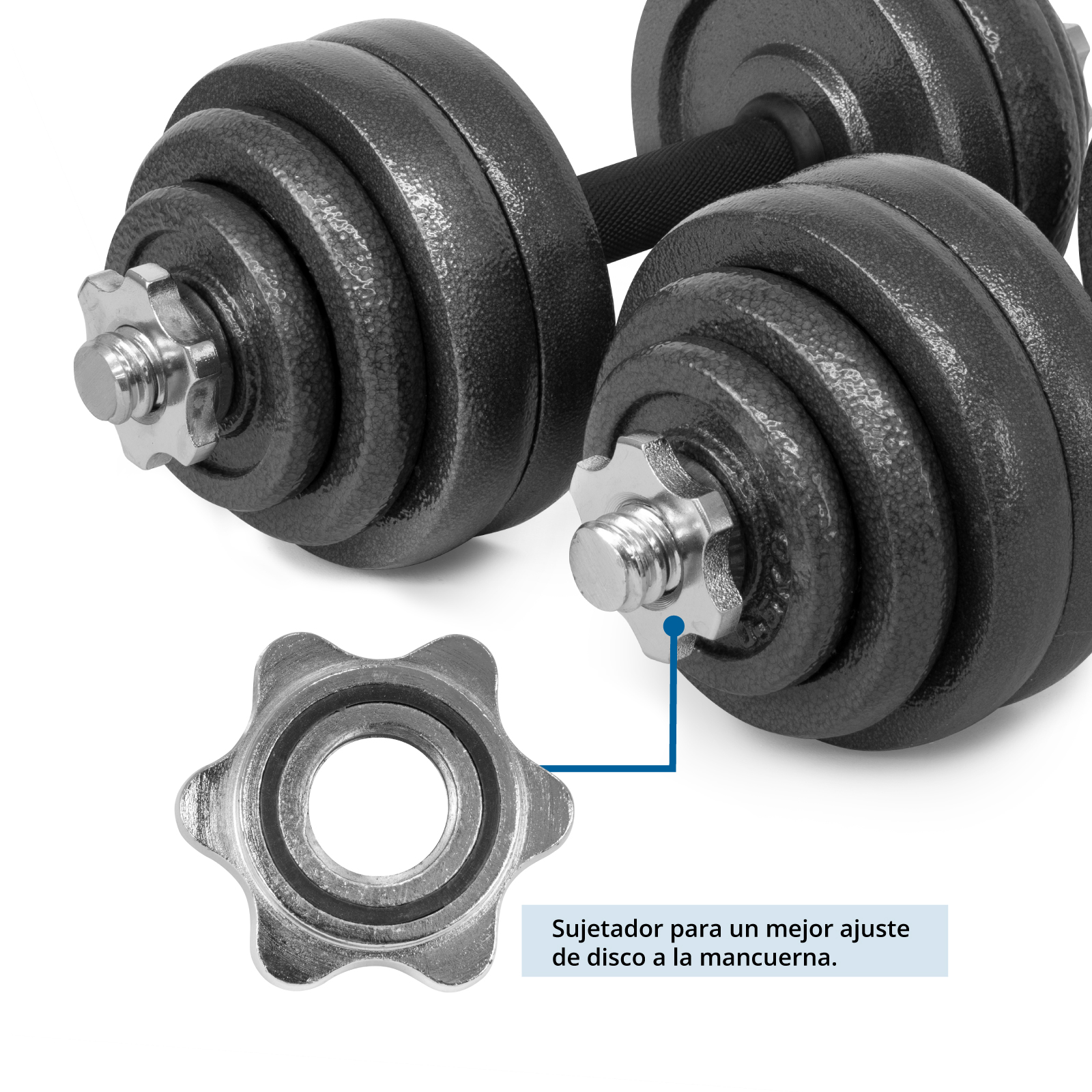 Set de mancuernas 30kg