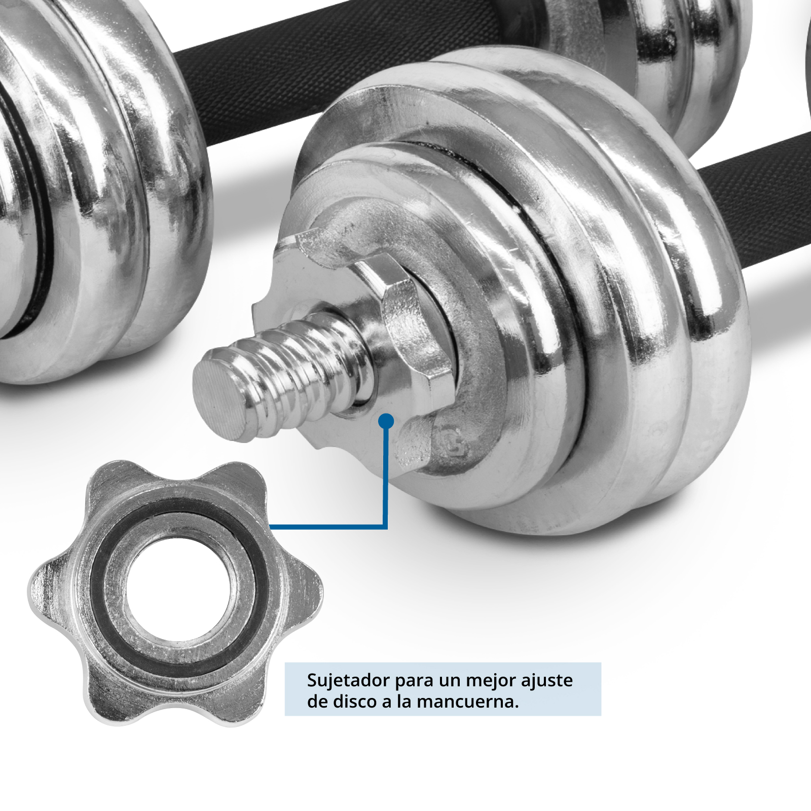 Set de mancuernas 15kg