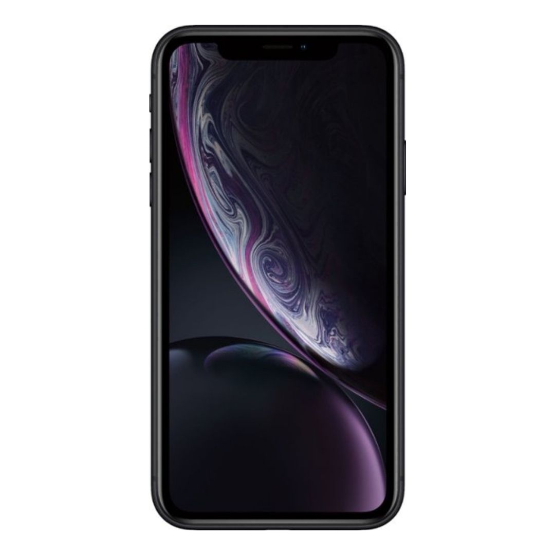 iPhone XR Negro Reacondicionado Grado A 64gb + Audífonos Genéricos