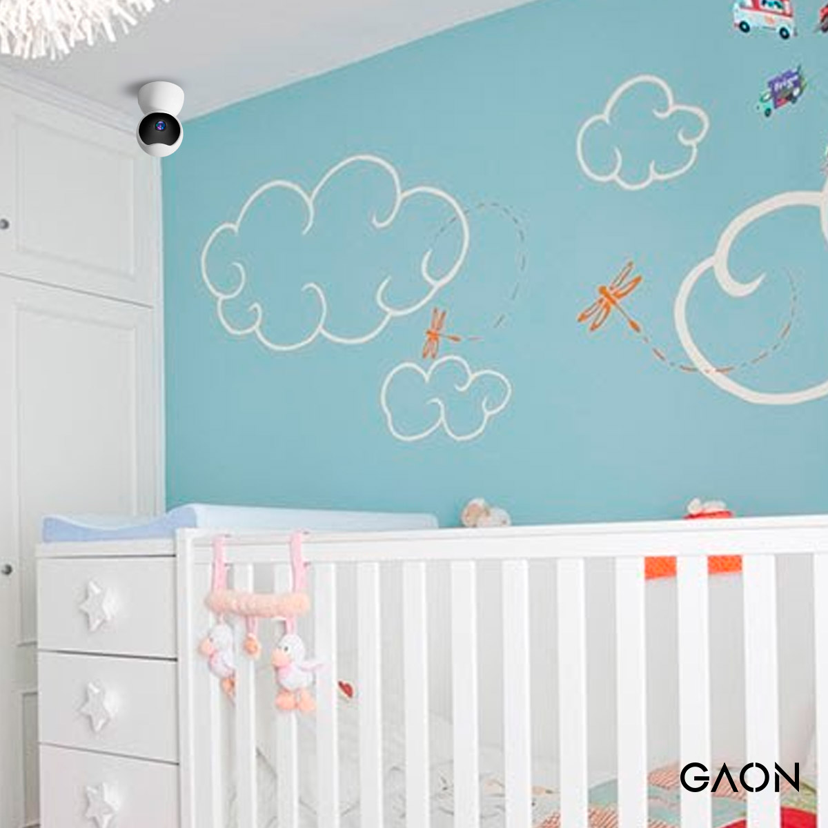 Monitor Para Bebe Camara De Vigilancia Y Seguridad Wifi Ip