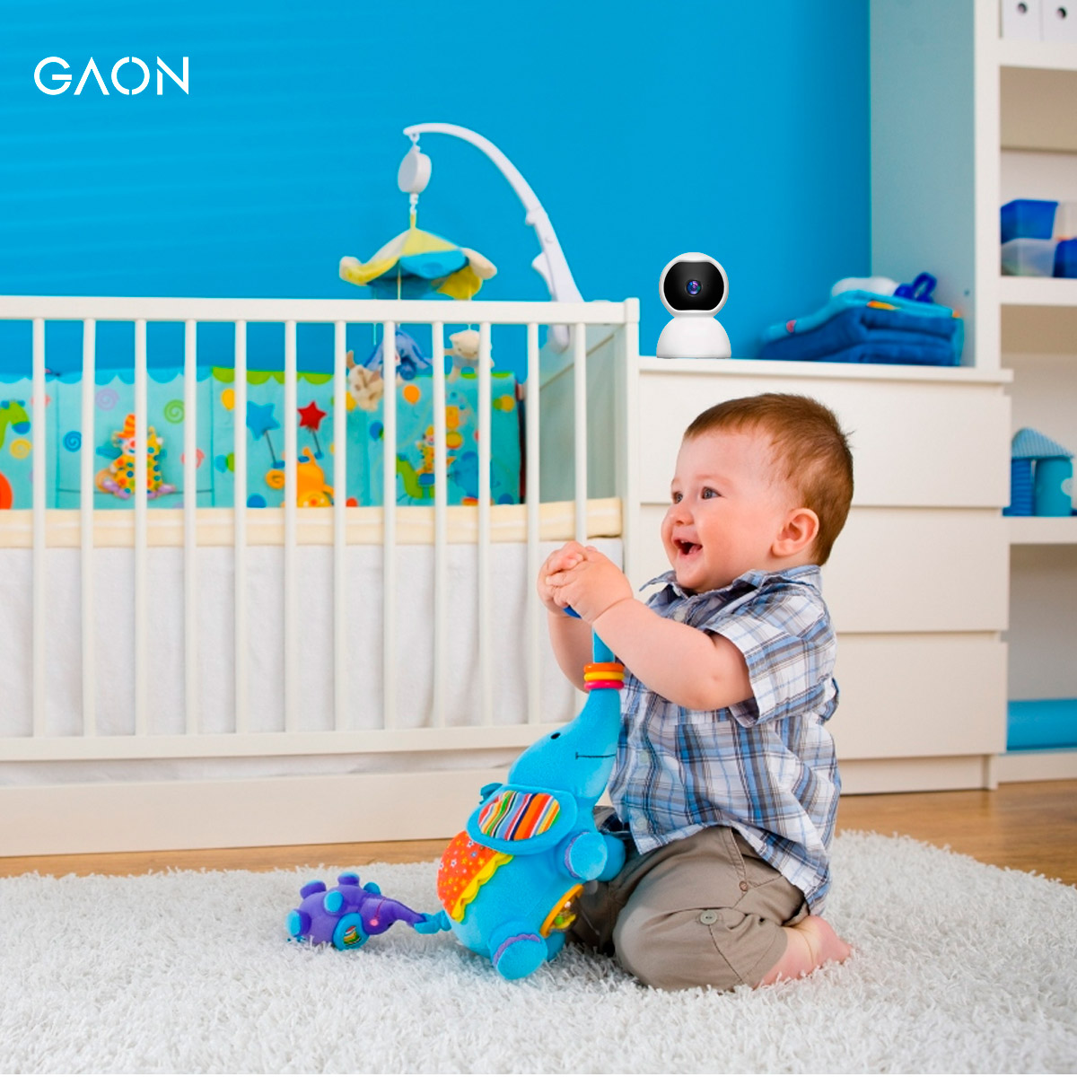 Monitor Para Bebe Camara De Vigilancia Y Seguridad Wifi Ip