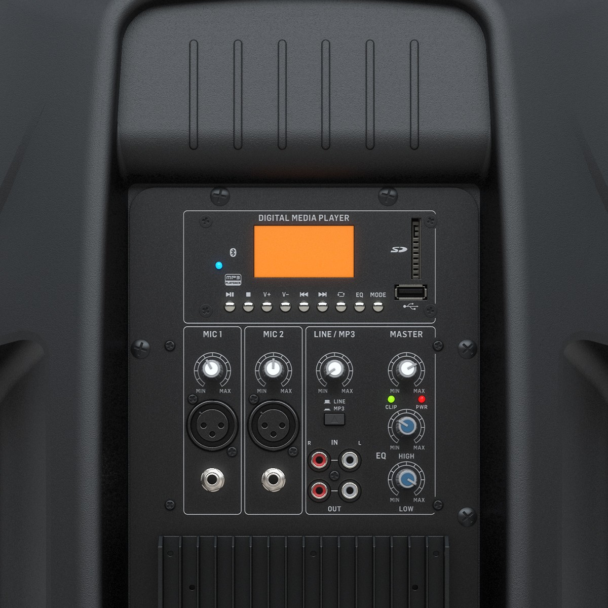 Bafle Behringer Pk115a Activo 800w Altavoz De 15 Pulgadas .