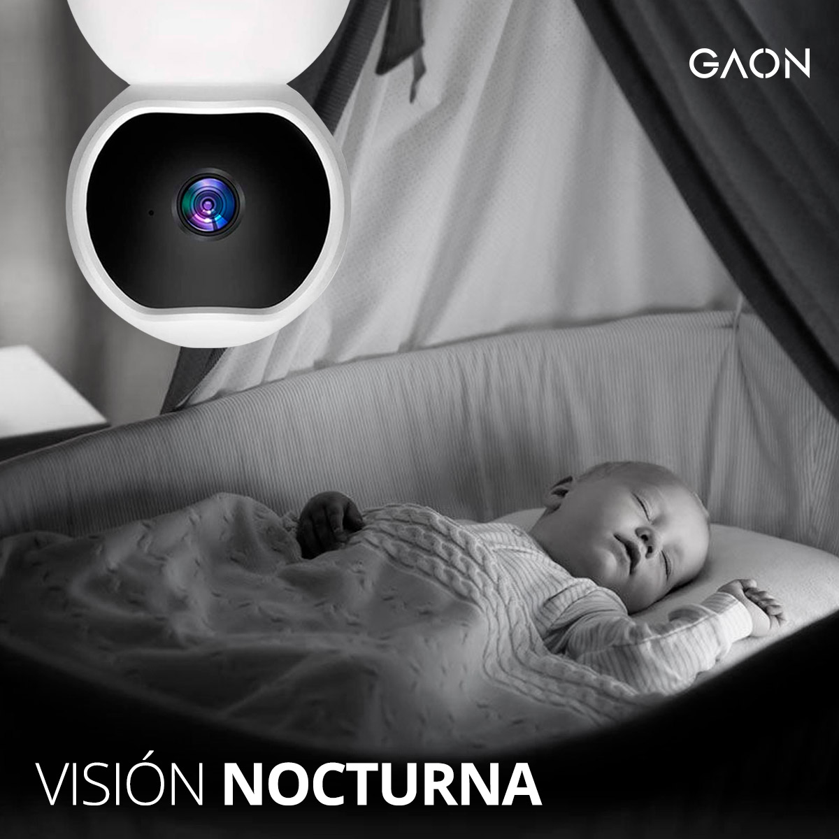 Monitor Para Bebe Camara De Vigilancia Y Seguridad Wifi Ip