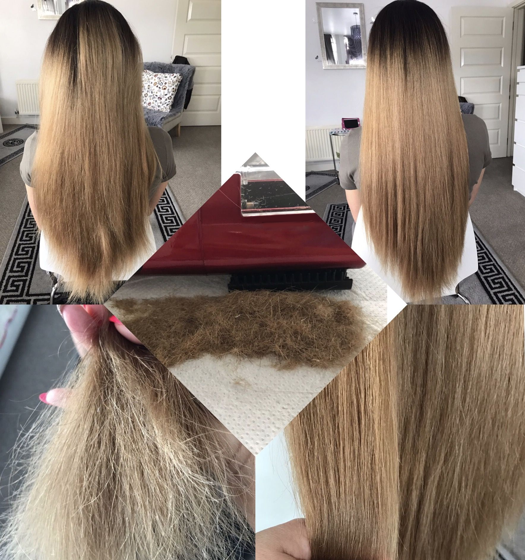 Maquina Quita Orzuela Cabello Maltratado Corta Puntas