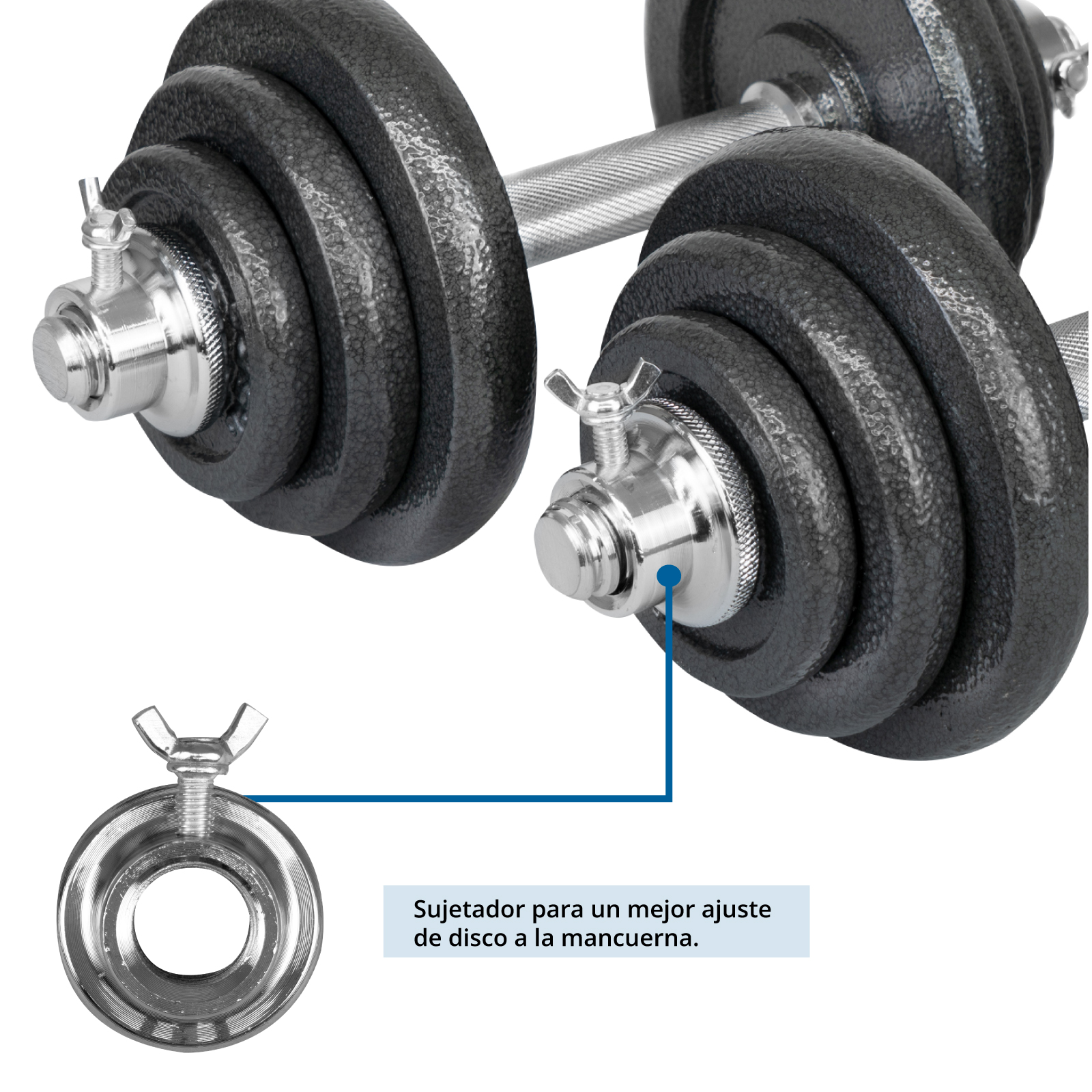 Set de mancuernas 20kg